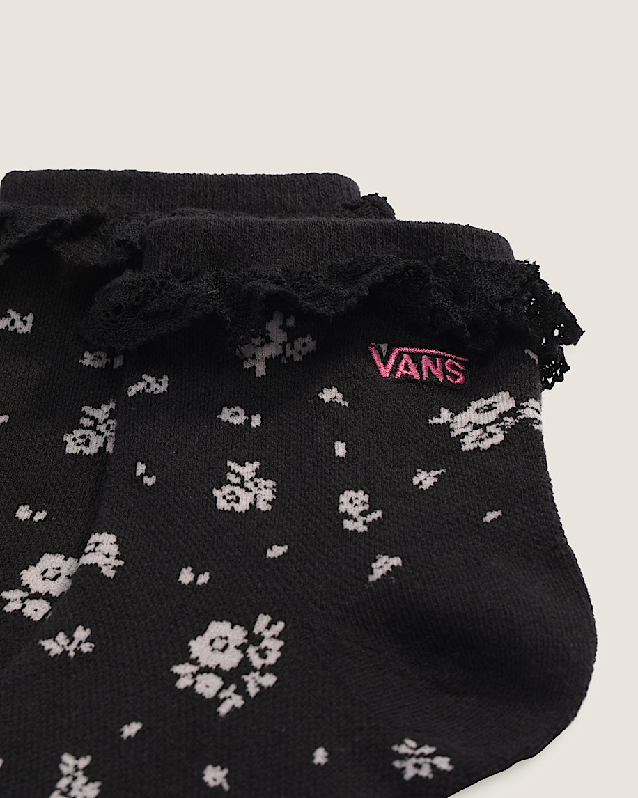 Shiloh Lace Crew Socks VANS Black ALT1