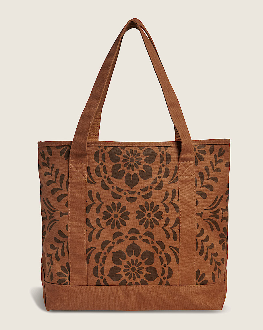 Papel Picado Pergs Tote Bag VANS Deer Brown ALT1