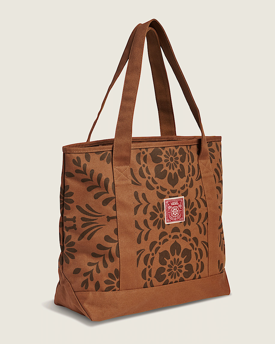 Papel Picado Pergs Tote Bag VANS Deer Brown ALT2