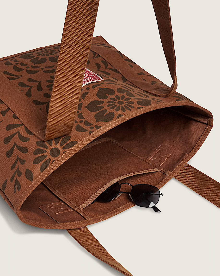 Papel Picado Pergs Tote Bag VANS Deer Brown ALT3