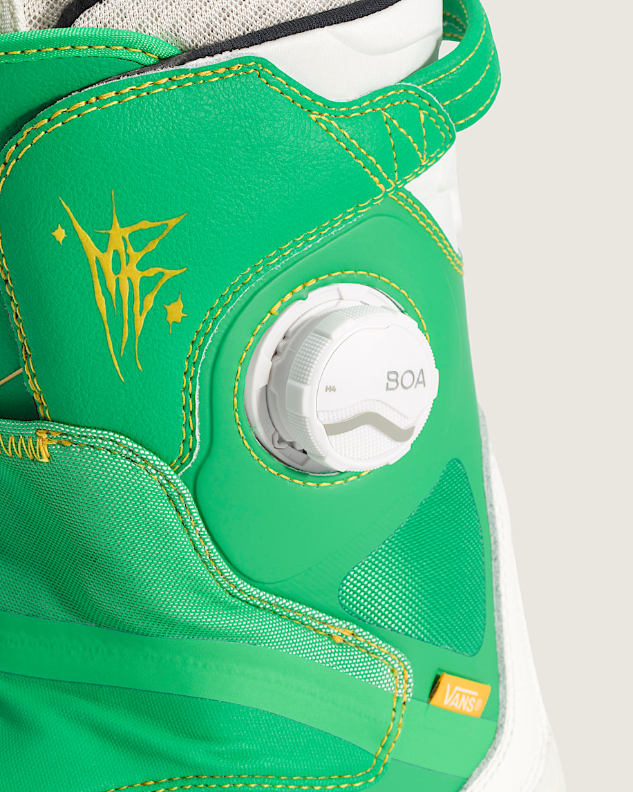 Womens Progress Snowboard Boot VANS Green  Yellow ALT7