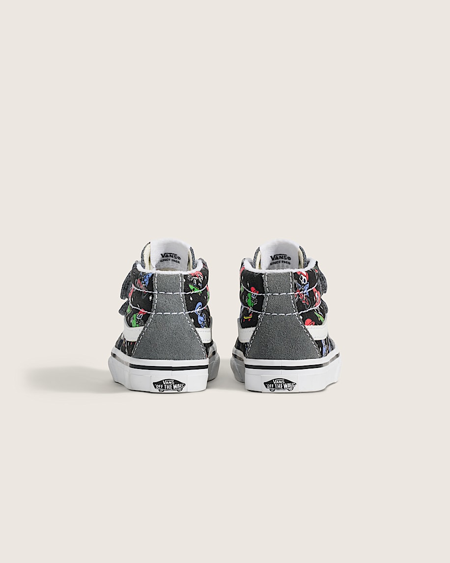 Toddler SK8Mid V Shoe VANS GlowintheDark Pewter Grey  Black ALT3