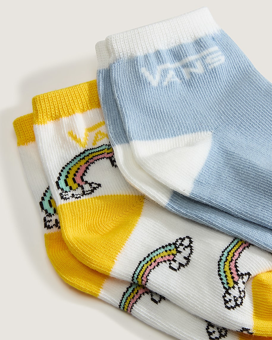 Kids Ticker Crew Socks VANS Soft Slate ALT2