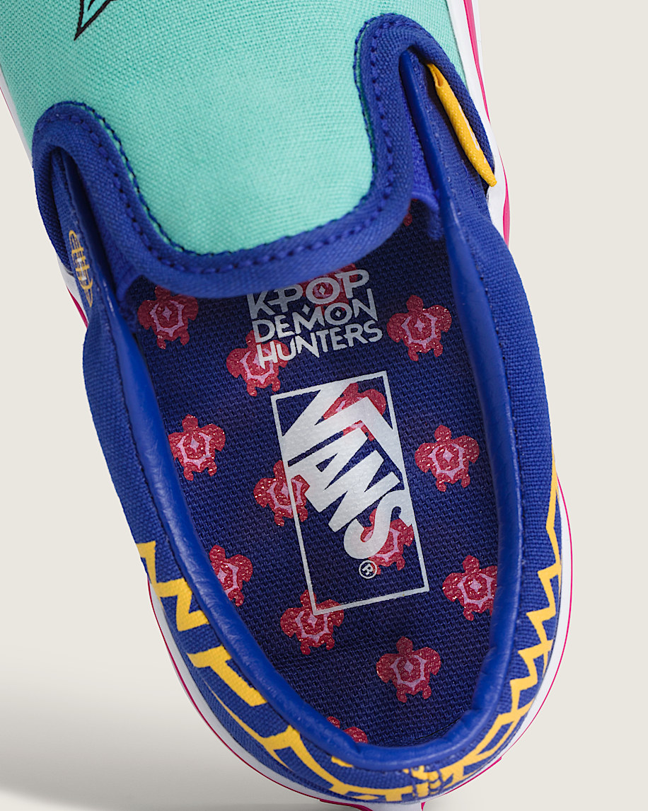 KPop Demon Hunters x Vans Little Kids Classic SlipOn Shoe VANS KPop Demon Hunters Zoey ALT5