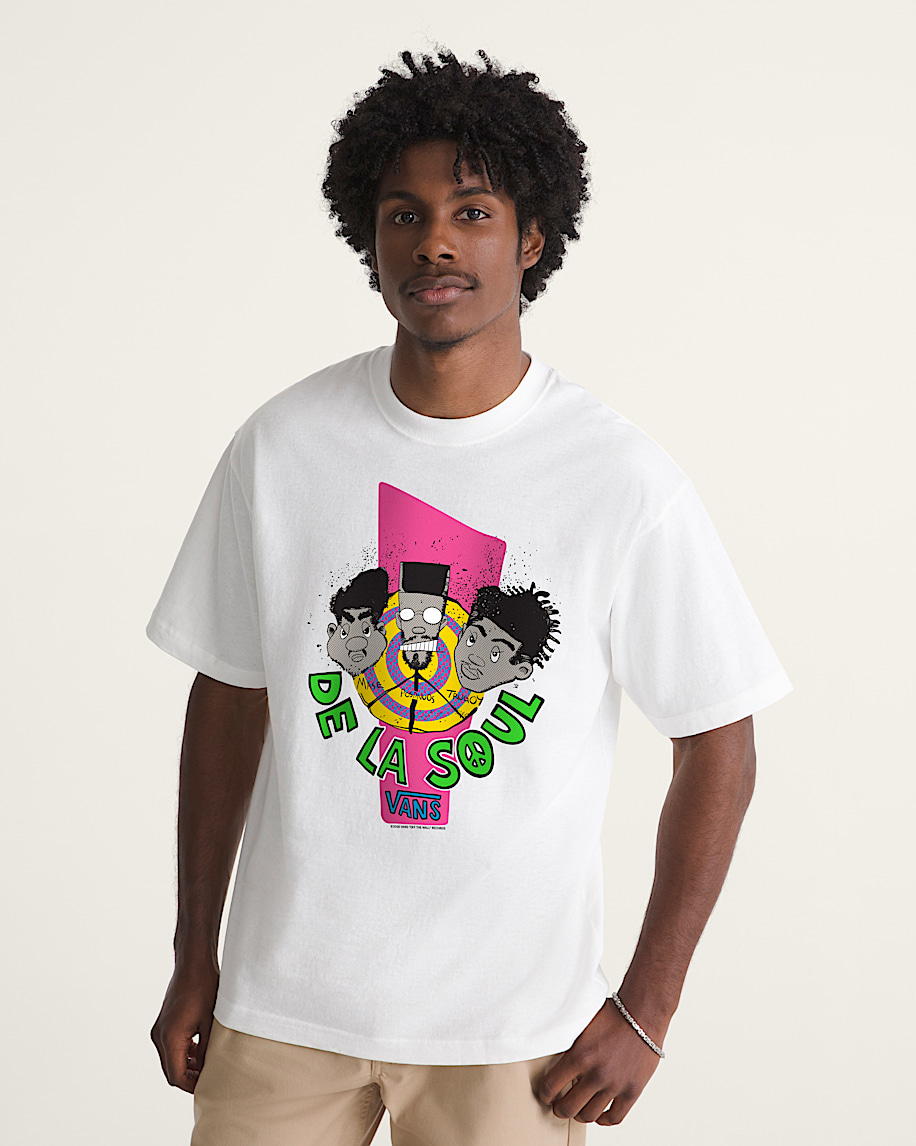De La Soul Plugs TShirt VANS White ALT2