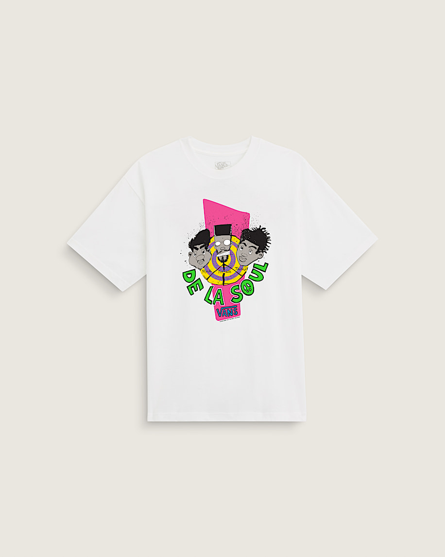 De La Soul Plugs TShirt VANS White HERO