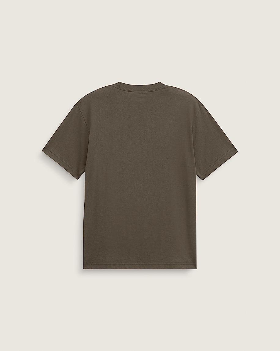Stretch Logo TShirt VANS Vintage Cocoa Brown ALT1