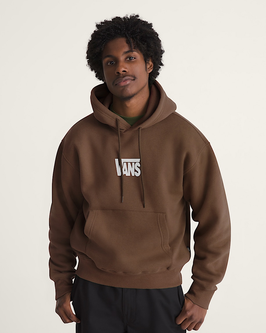 Stretch Logo Pullover Hoodie VANS Vintage Cocoa Brown ALT2