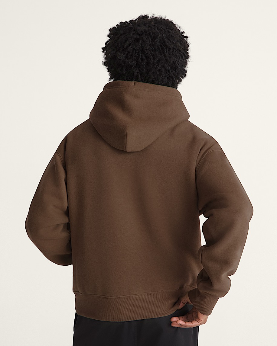 Stretch Logo Pullover Hoodie VANS Vintage Cocoa Brown ALT3