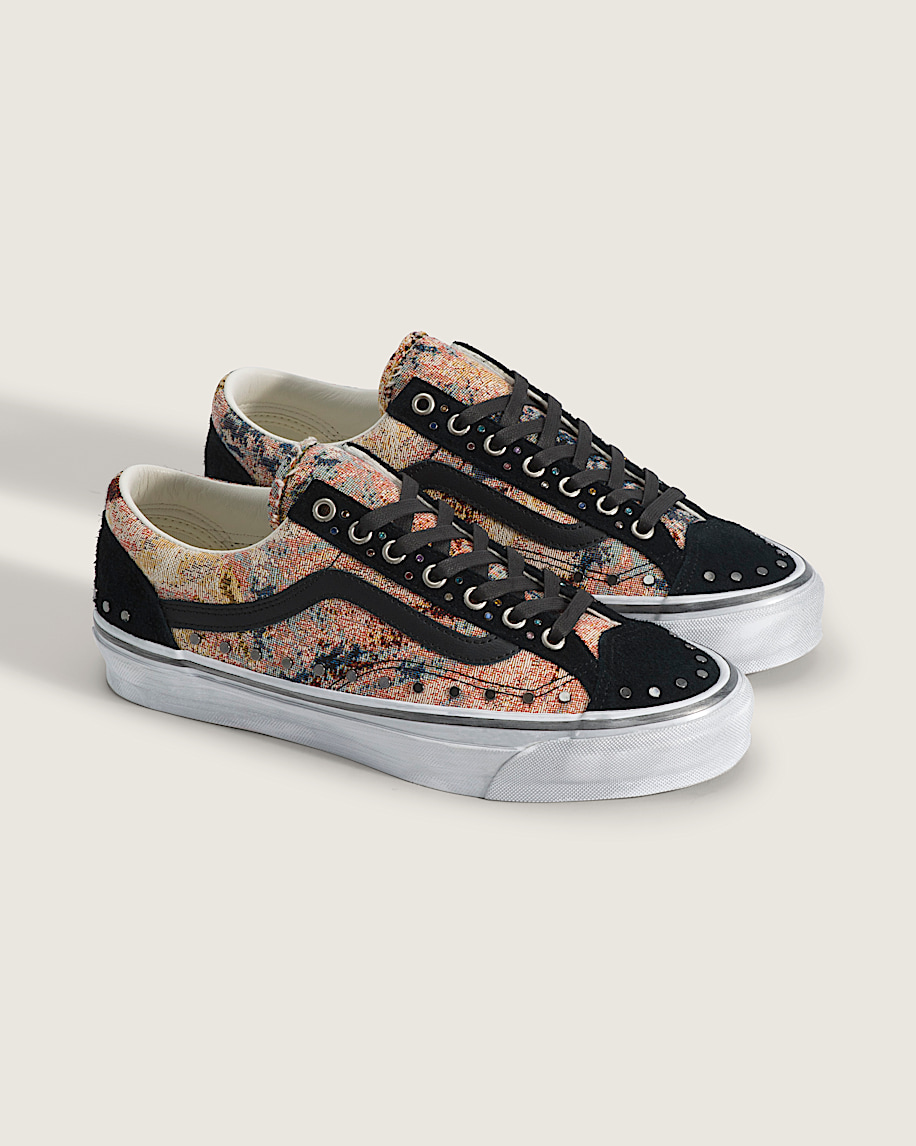 Premium Old Skool 36 Shoe VANS Floral Rivets Black  Multi ALT1