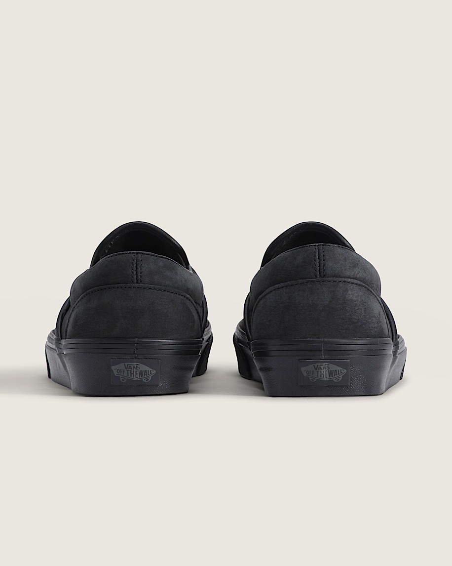 Classic SlipOn Shoe VANS Leather Black  Black ALT3