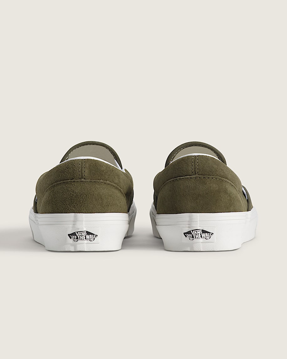 Classic SlipOn Shoe VANS Mossy Olive Green ALT3