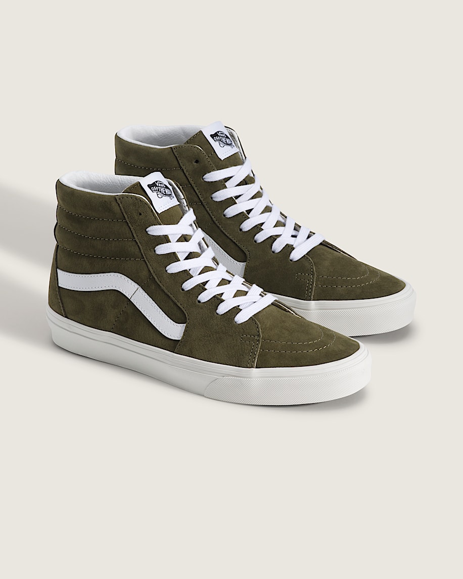 Sk8Hi Shoe VANS Mossy Olive Green ALT1
