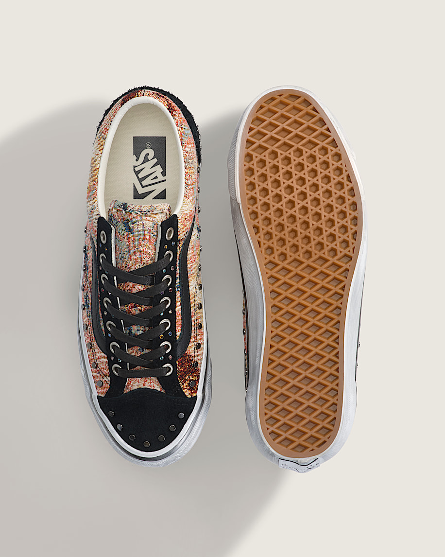 Premium Old Skool 36 Shoe VANS Floral Rivets Black  Multi ALT2
