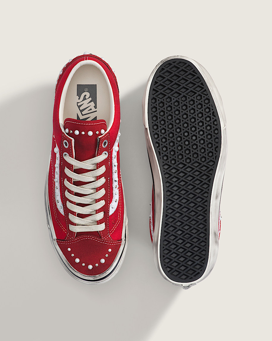 Premium Old Skool 36 Shoe VANS Pearlized Racing Red ALT2