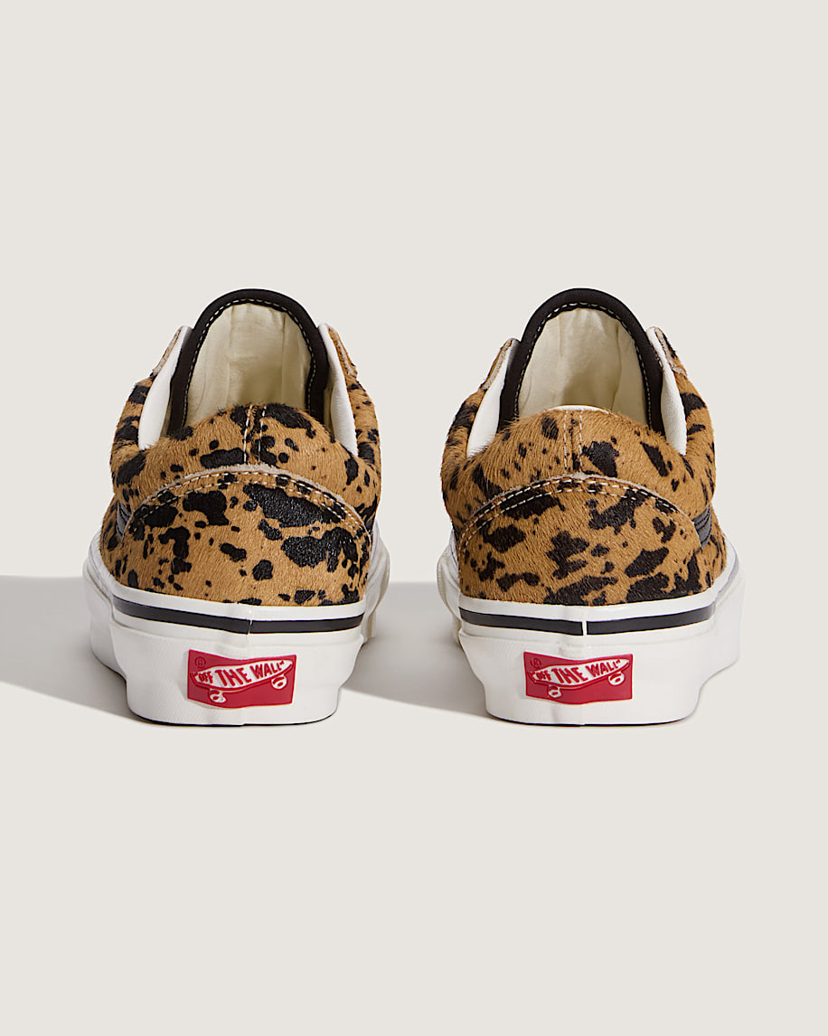 Premium Old Skool Shoe VANS Pony Hair Cow Print ALT3