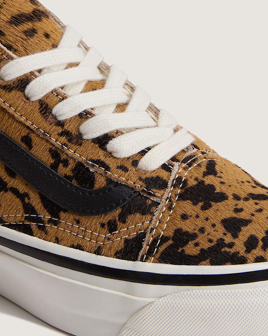Premium Old Skool Shoe VANS Pony Hair Cow Print ALT6