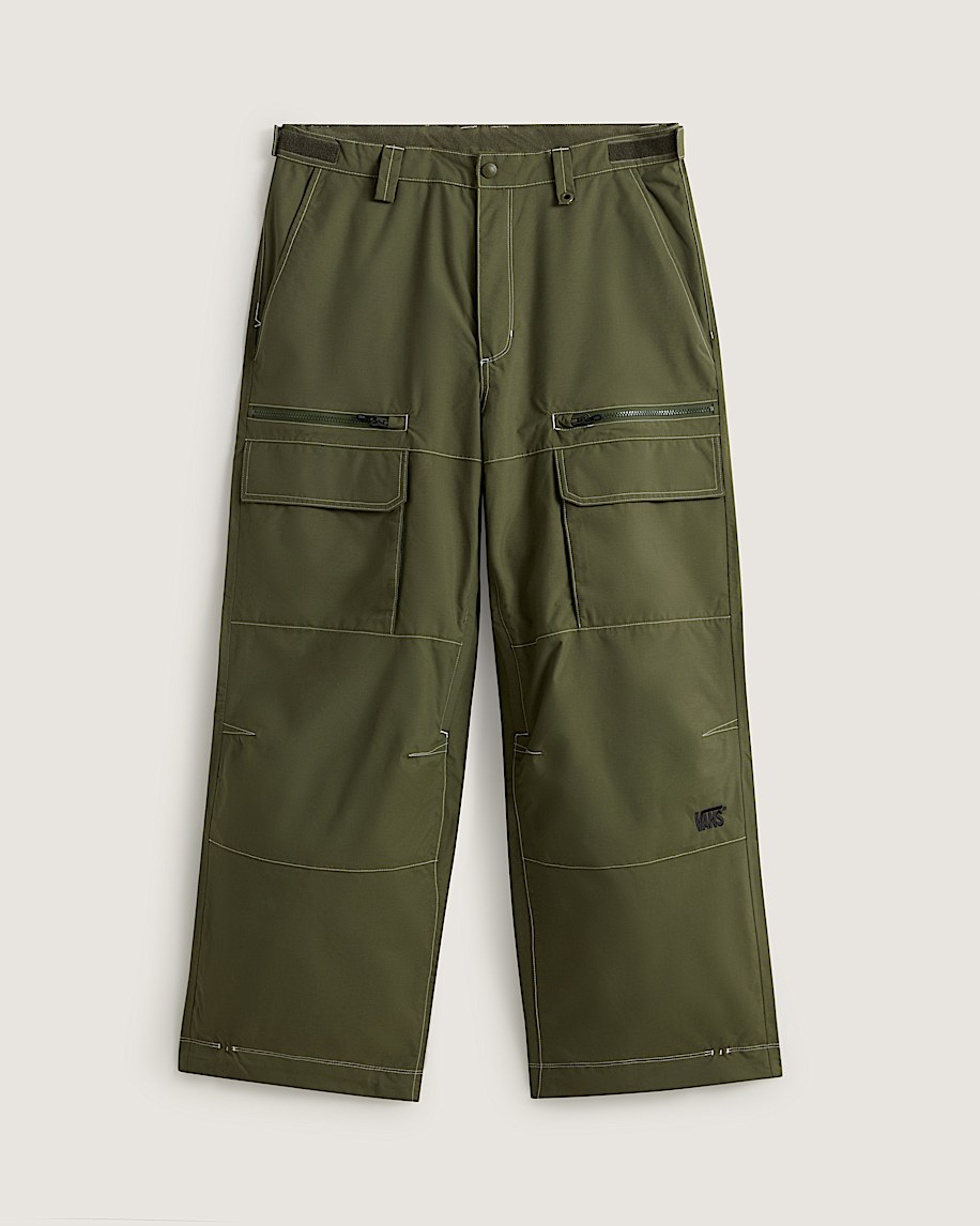 Eg Cargo Snow Pants VANS Mossy Olive Green HERO