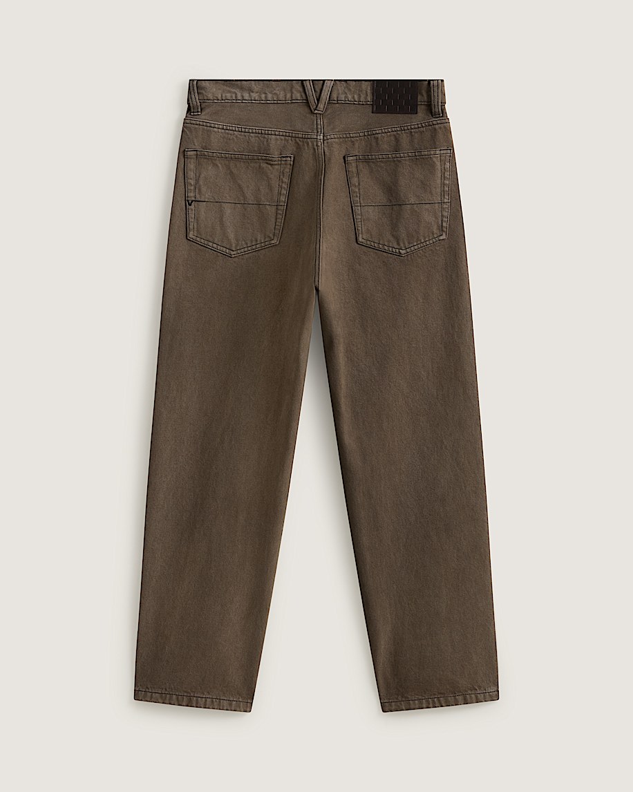 Check5 Loose Denim Pants VANS Walnut Brown ALT1