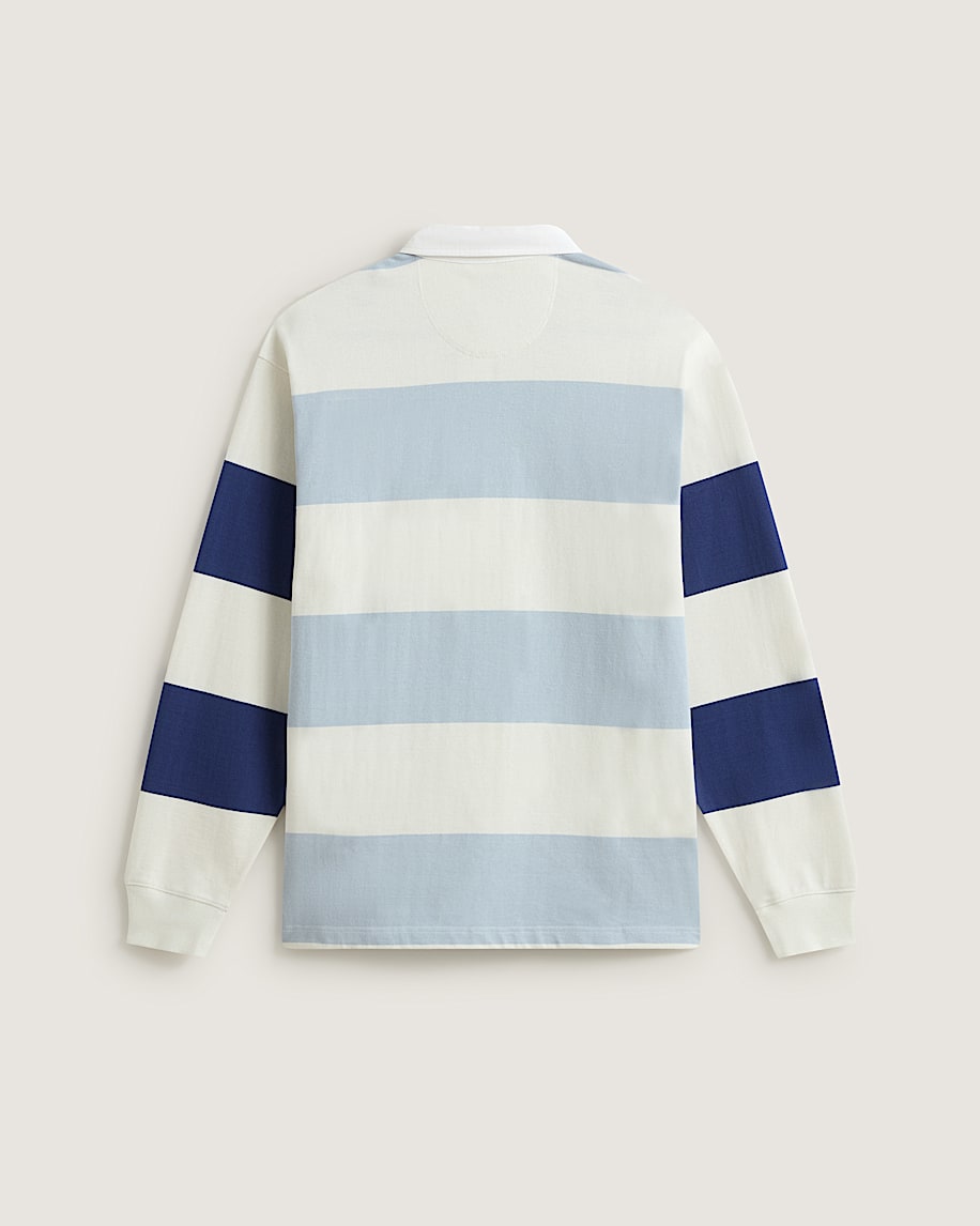 Ward Stripe Rugby Knit VANS Marshmallow  Soft Slate Blue ALT1