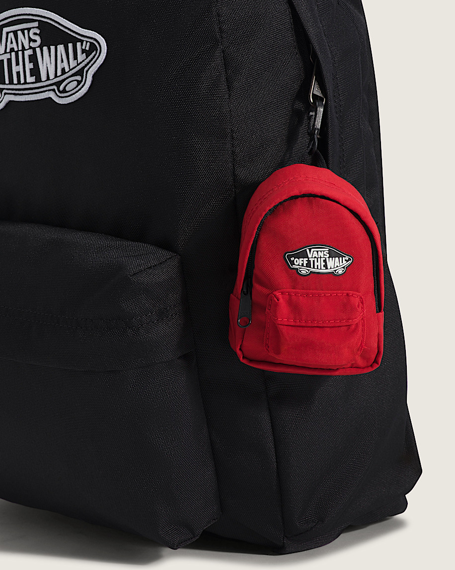 Micro Old Skool Bag Charm VANS Racing Red ALT1