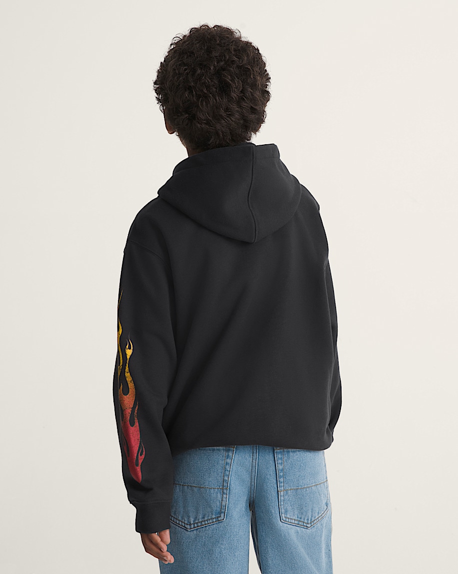 Burnin Up Full Zip VANS Black ALT3