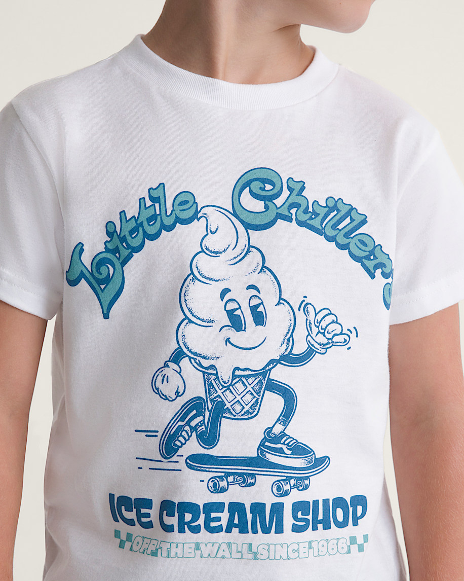 Little Chillers Short Sleeve Tee VANS White ALT4