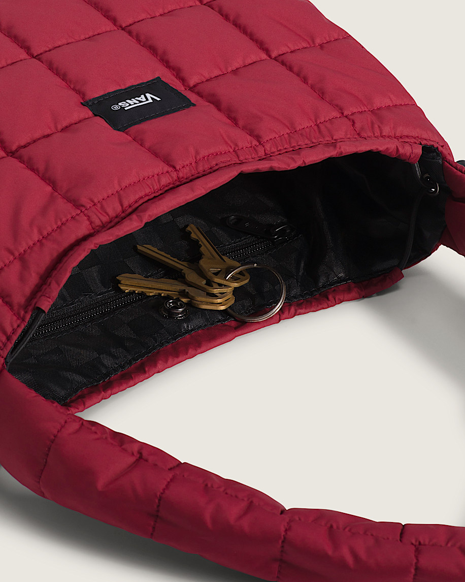 Quilted Katie Bag VANS Bordeaux Red ALT3
