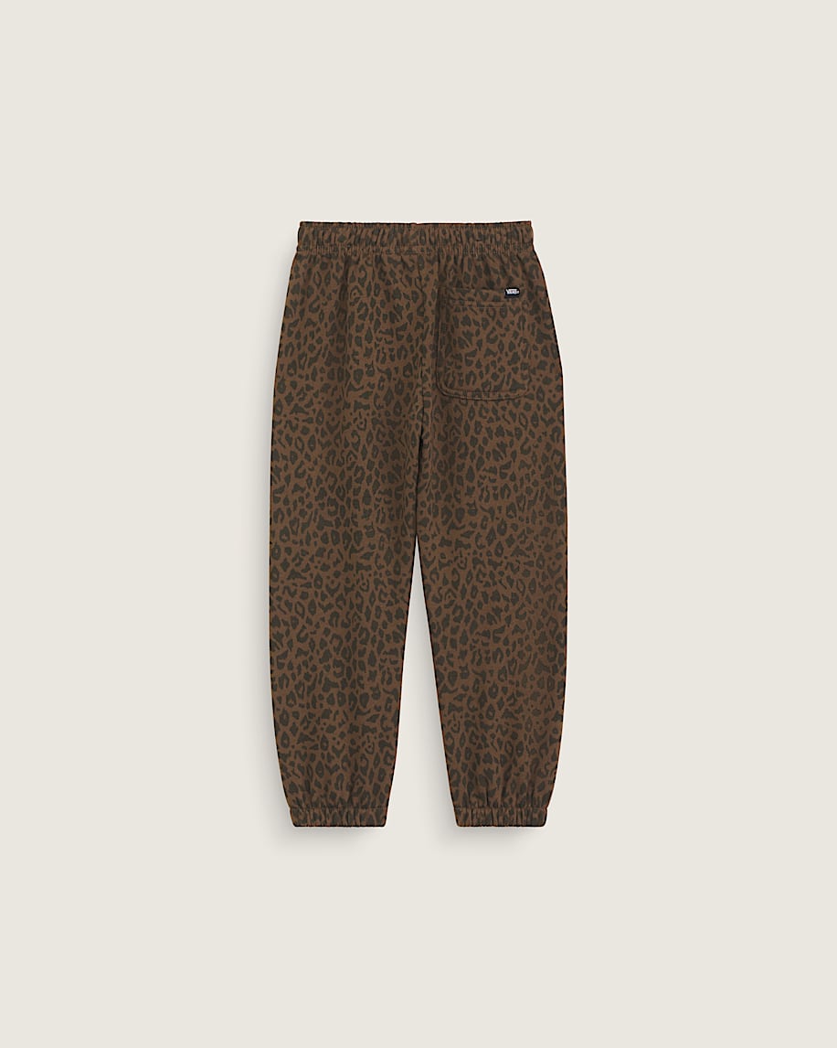 Little Kids Script Logo Sweatpant VANS Vintage Cocoa Brown ALT2