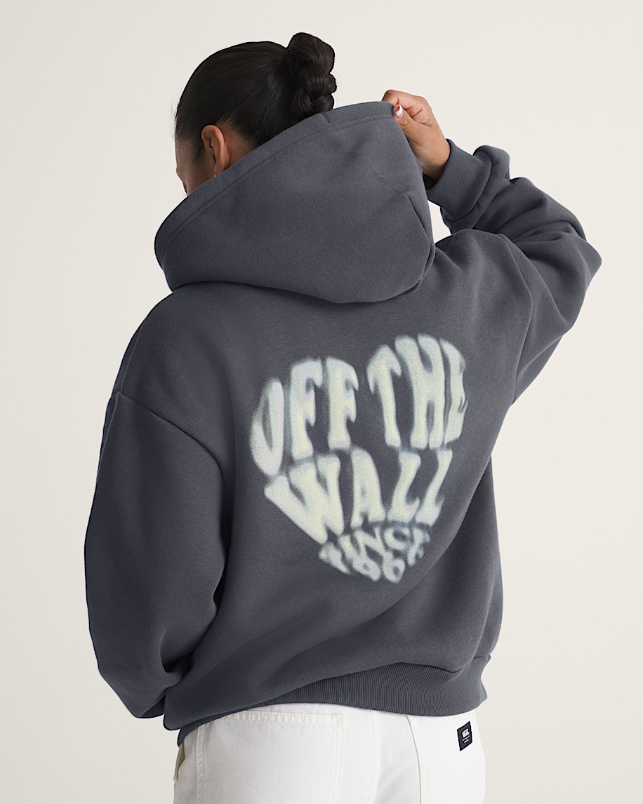 Heartbeats Zip Up VANS Charcoal Grey ALT3