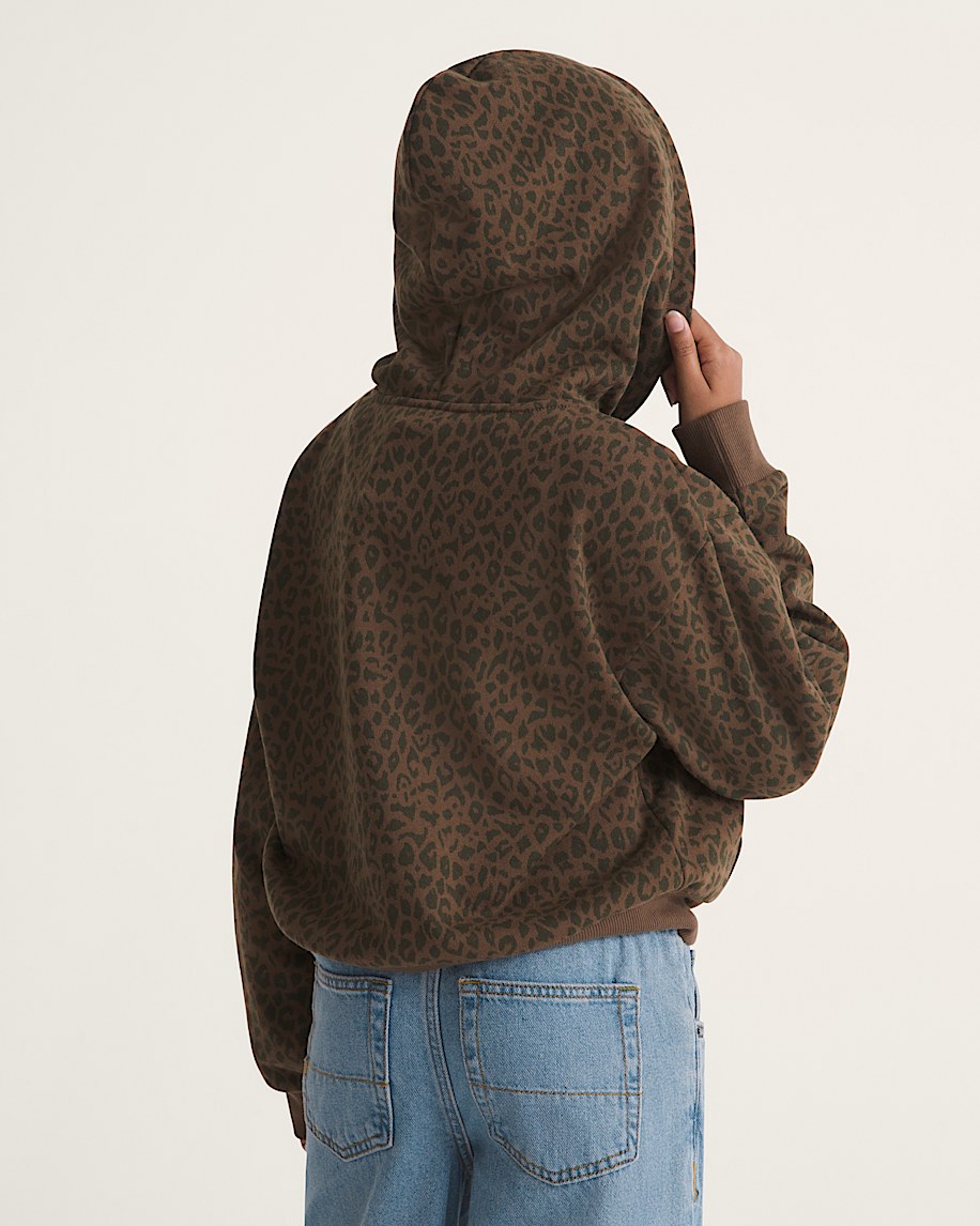 Script Logo Full Zip VANS Vintage Cocoa Brown ALT3