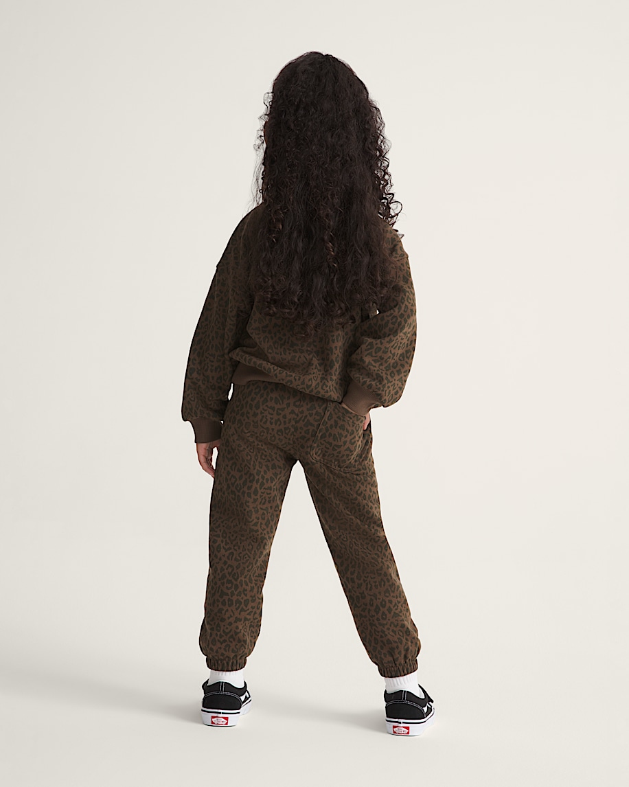 Script Logo Sweatpant VANS Vintage Cocoa Brown ALT4