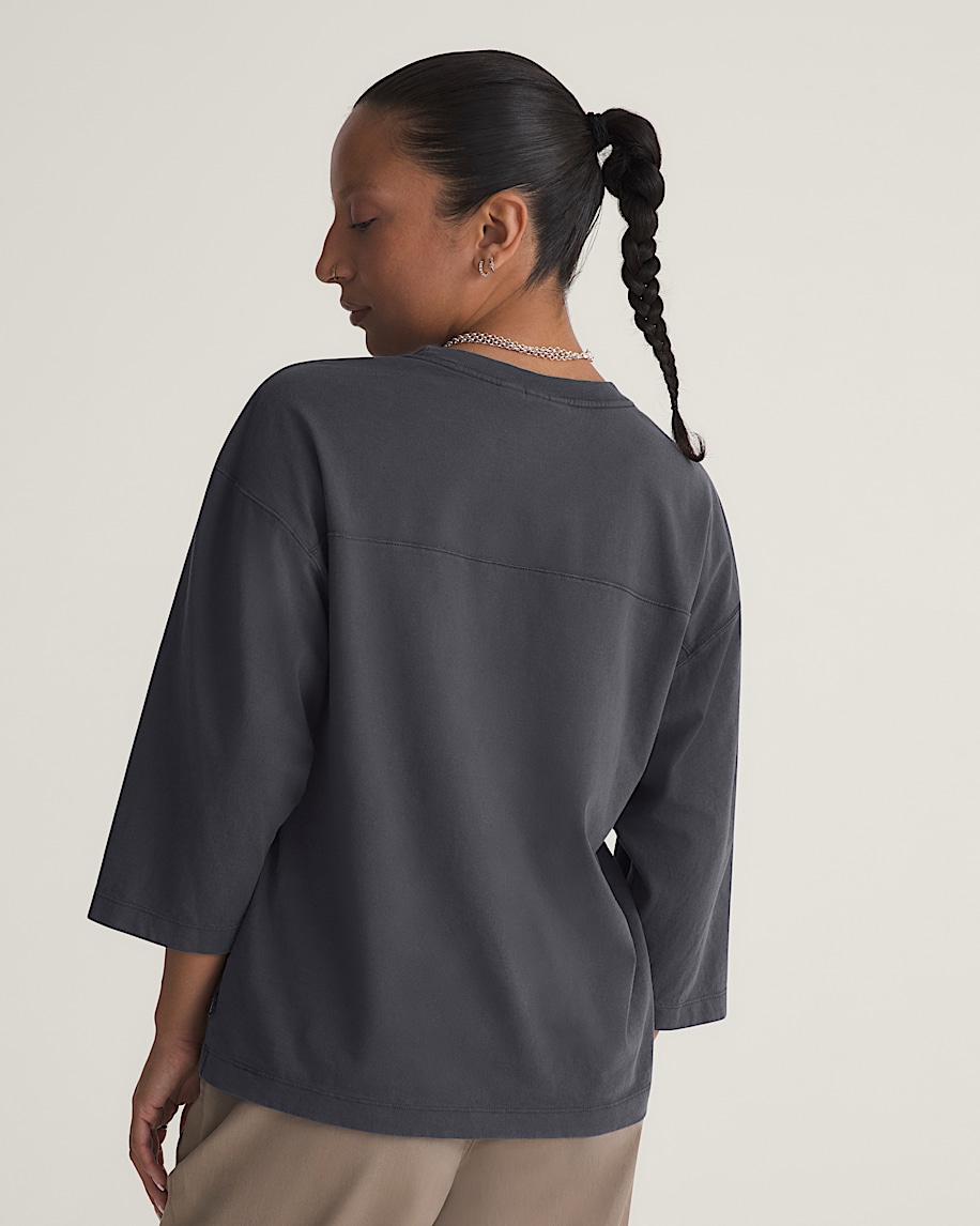 Dudley Jersey Tee VANS Charcoal Grey ALT3