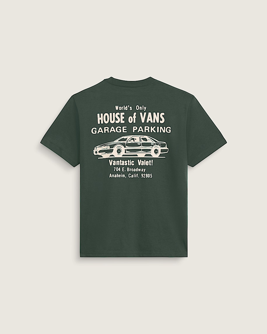 Vans Valet Short Sleeve Tee VANS Oil Green HERO