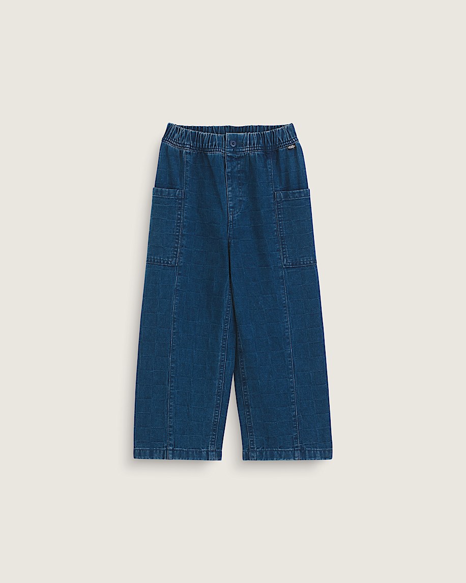 Naithin 20 Ewaist Dobby Denim Pant VANS Indigo Blue ALT1