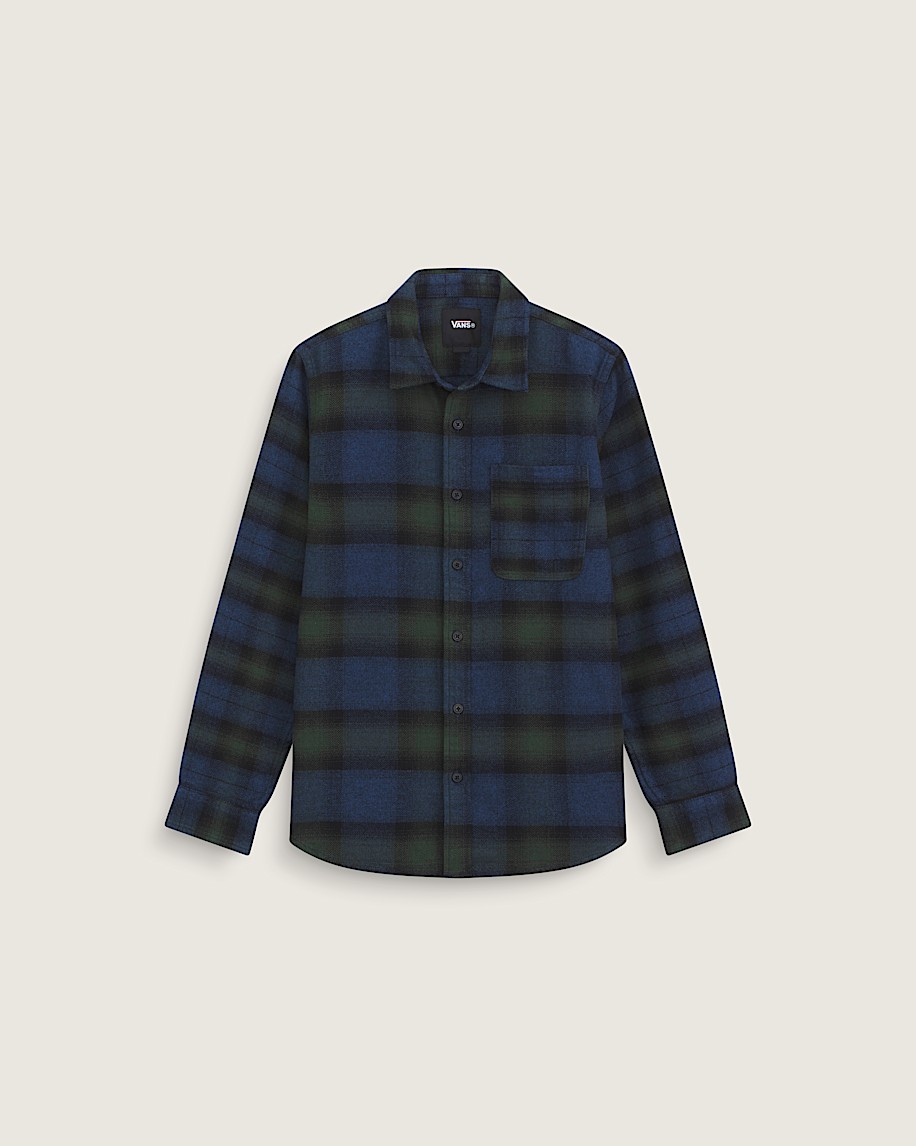 Lawson Plaid Workwear Flannel Shirt VANS Dress Blues HERO