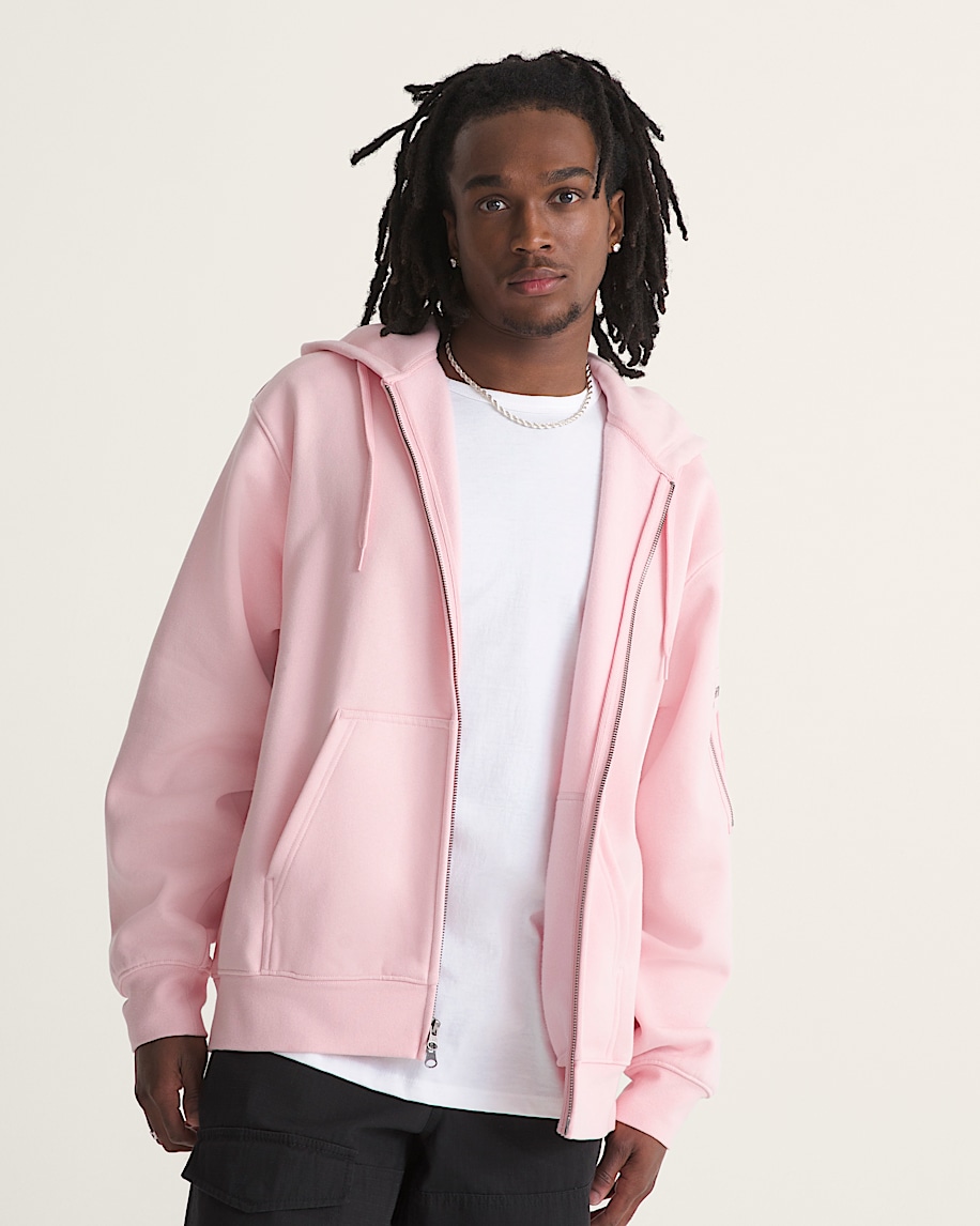 Vans X Atiba Cargo Hoodie VANS Atiba Coral Blush ALT2