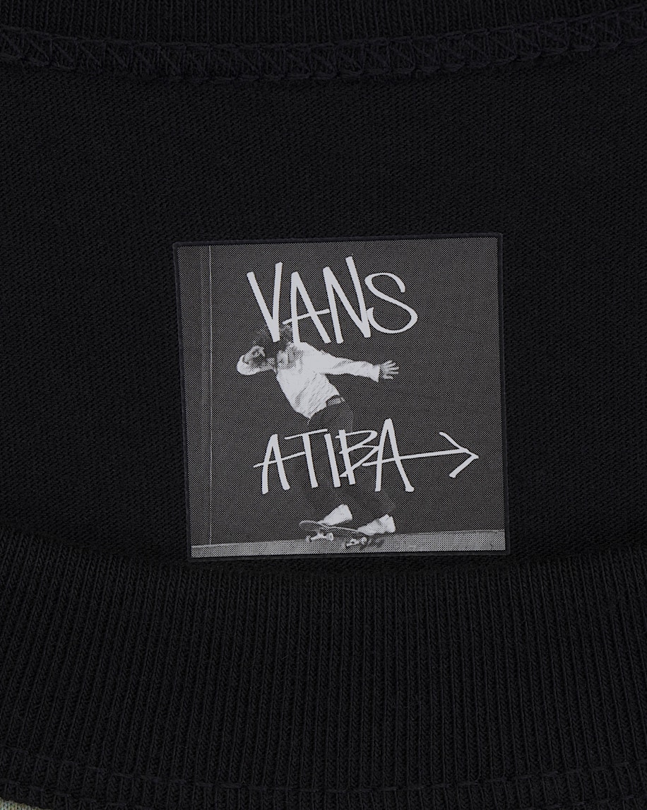 Vans X Atiba Long Sleeve Raglan Shirt VANS Atiba Black ALT5