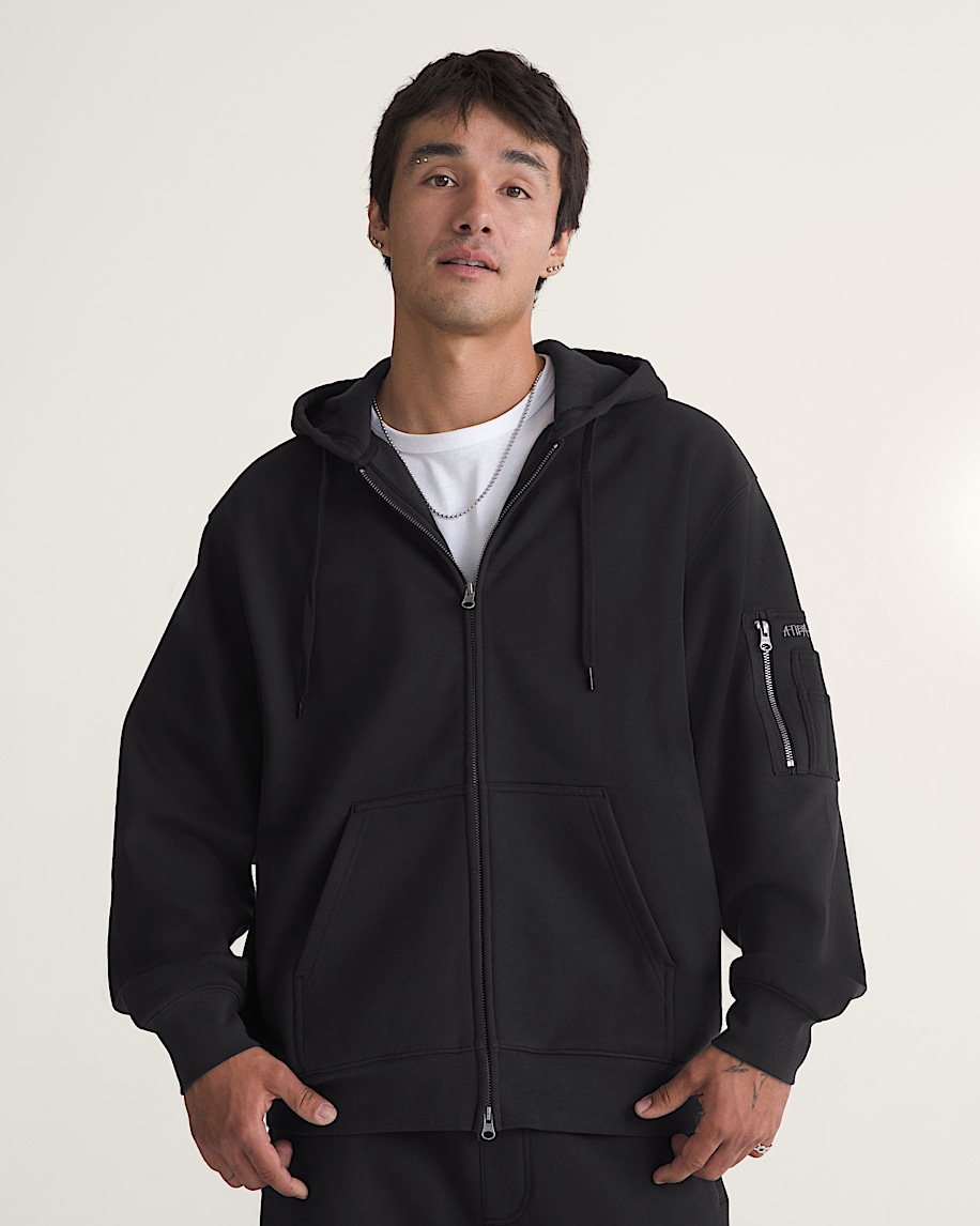 Vans X Atiba Cargo Hoodie VANS Atiba Black ALT2