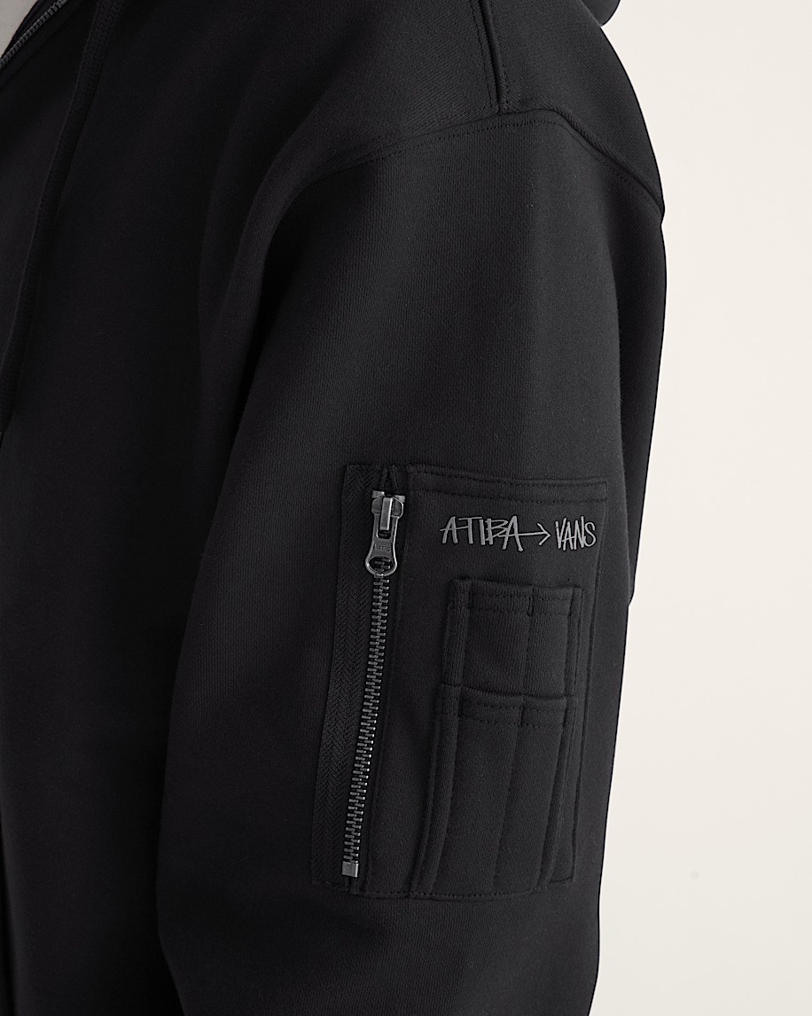 Vans X Atiba Cargo Hoodie VANS Atiba Black ALT4