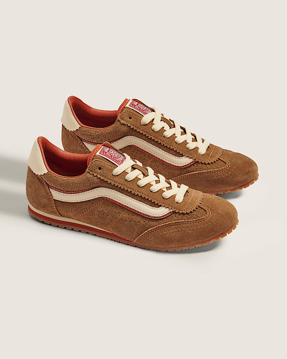 Super Lowpro Dia De Los Muertos Shoe VANS Deer Brown  Burnt Orange ALT1