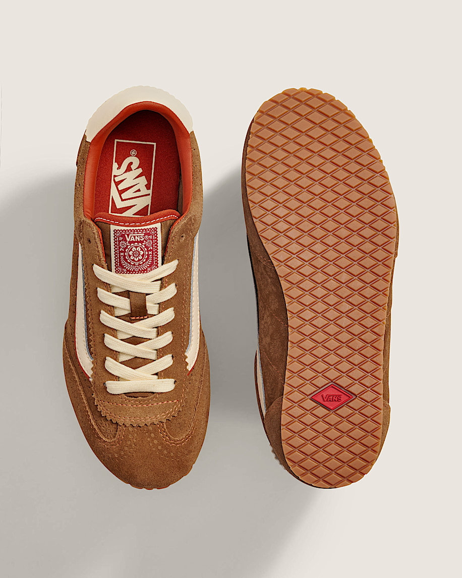 Super Lowpro Dia De Los Muertos Shoe VANS Deer Brown  Burnt Orange ALT2