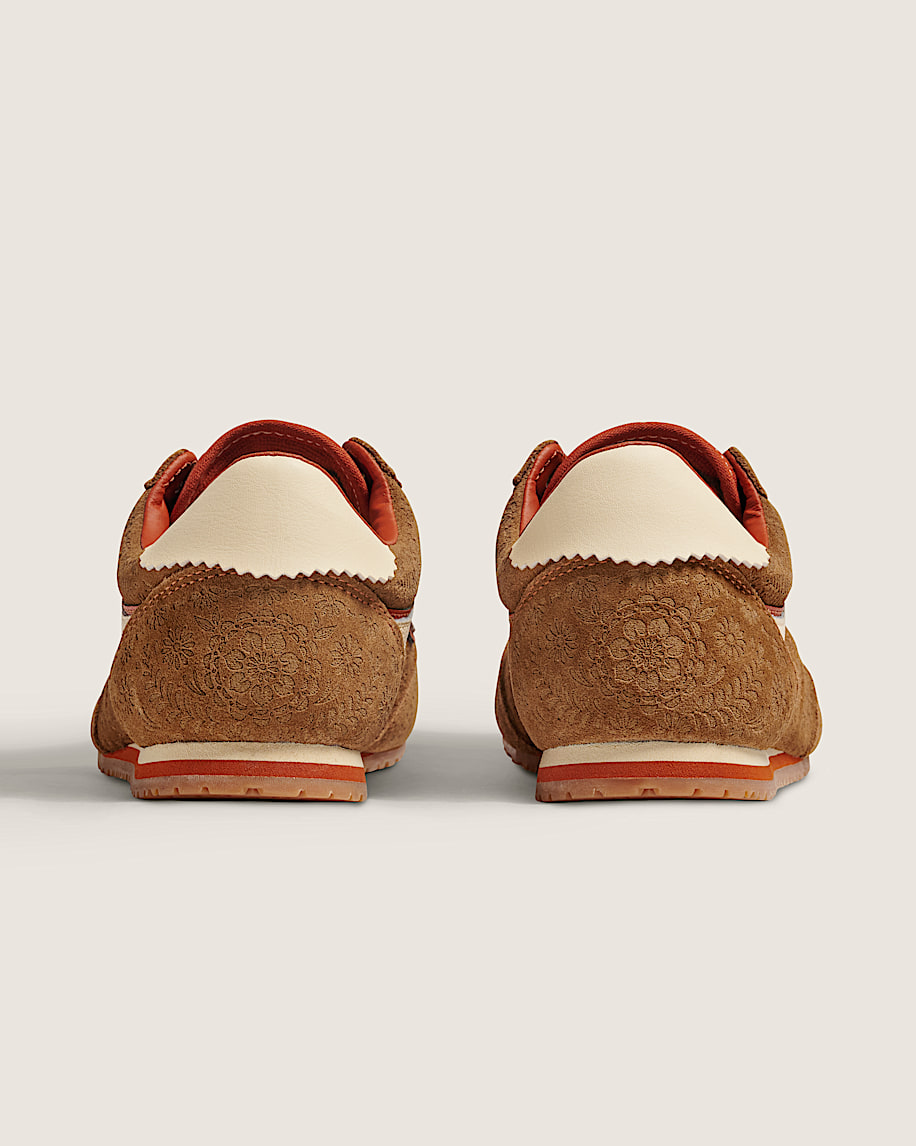 Super Lowpro Dia De Los Muertos Shoe VANS Deer Brown  Burnt Orange ALT3