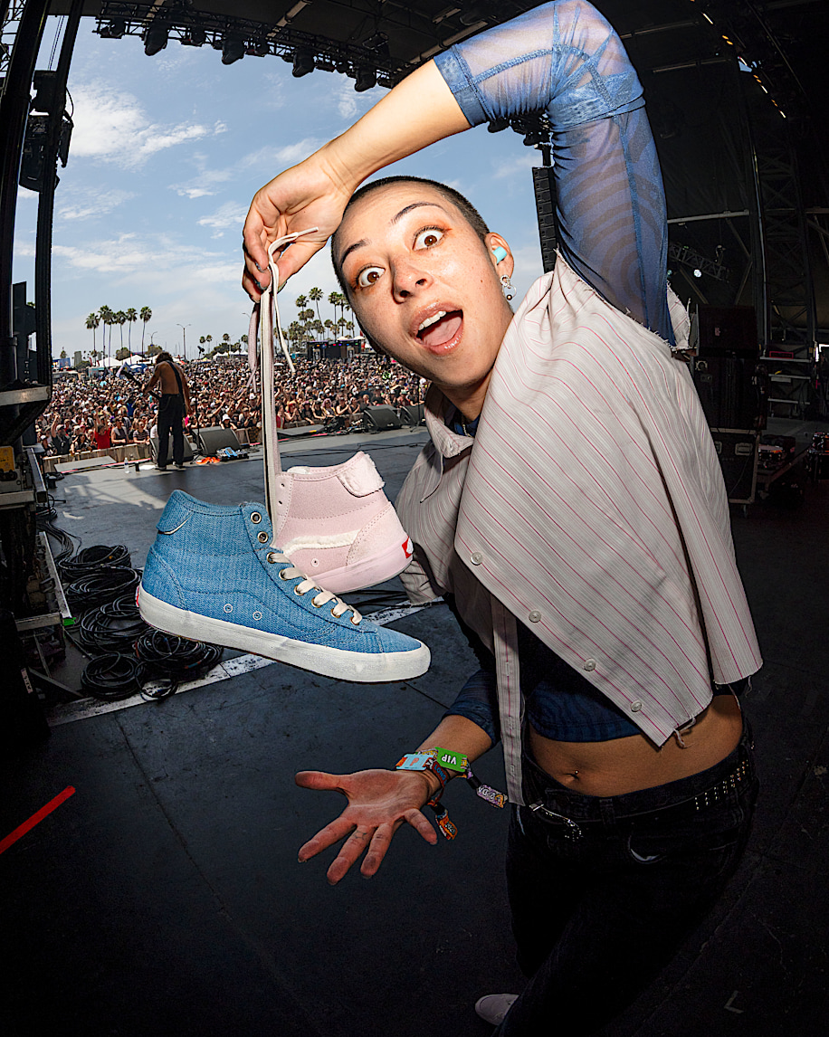 Skate Lizzie Shoe VANS Denim Blue ALT7