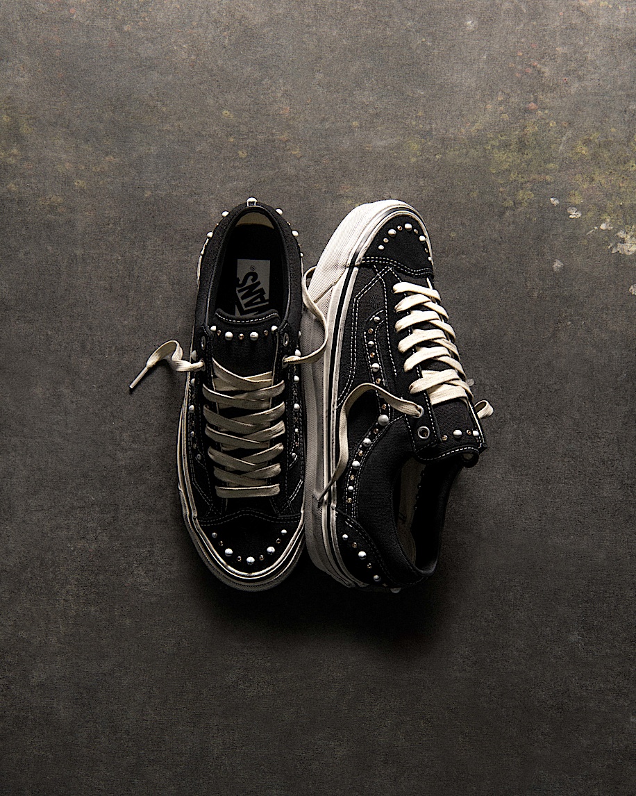 Premium Old Skool 36 Shoe VANS Pearlized Black  Marshmallow White ALT5