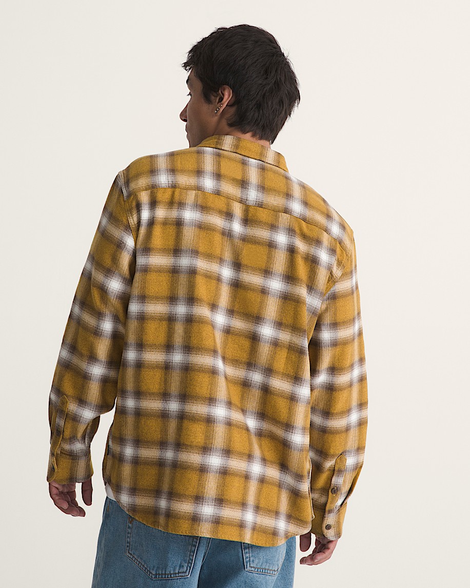 Lawson Plaid Flannel Shirt VANS Fuel Yellow ALT3
