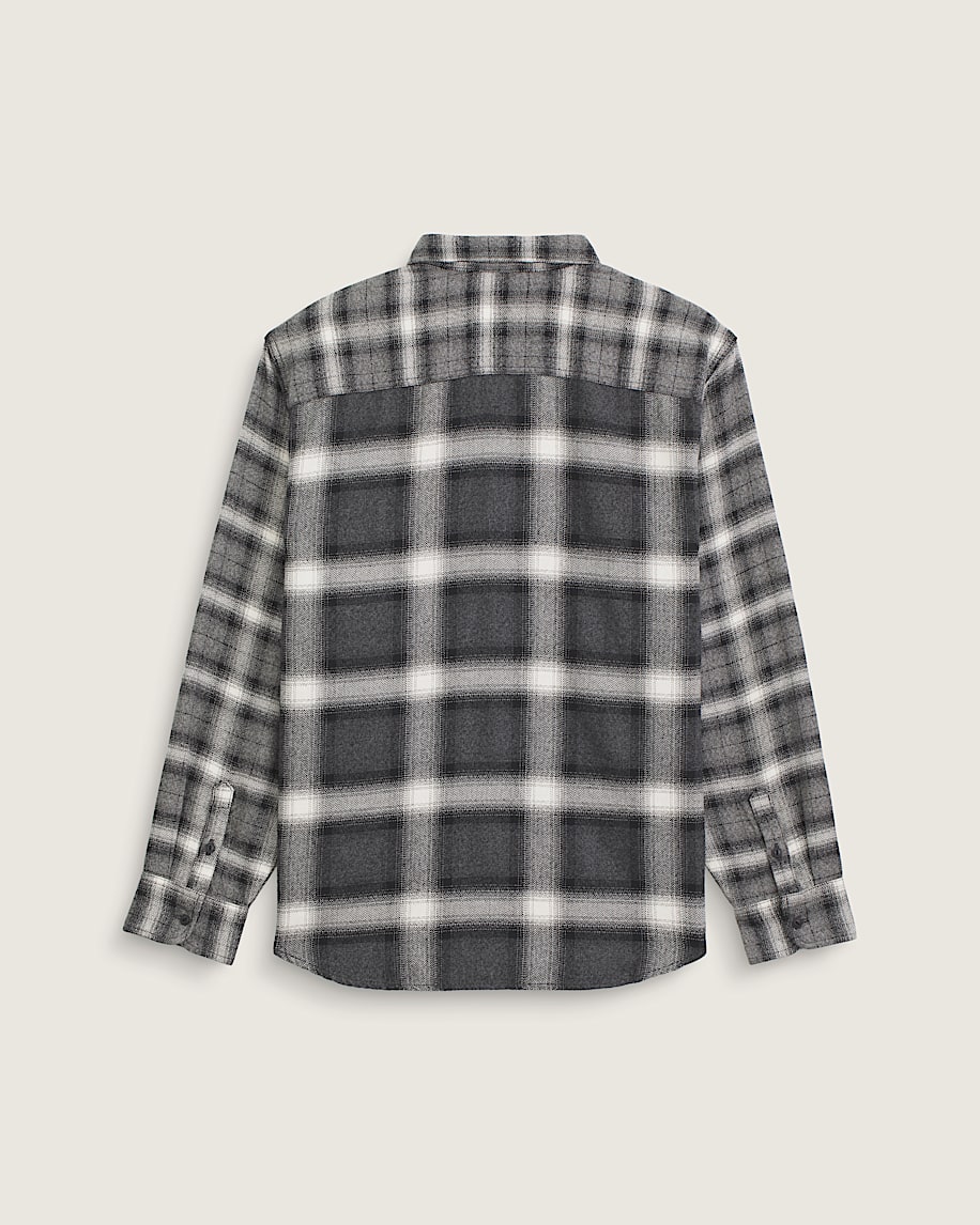 Lawson Mixed Plaid Flannel Shirt VANS Charcoal Grey ALT1