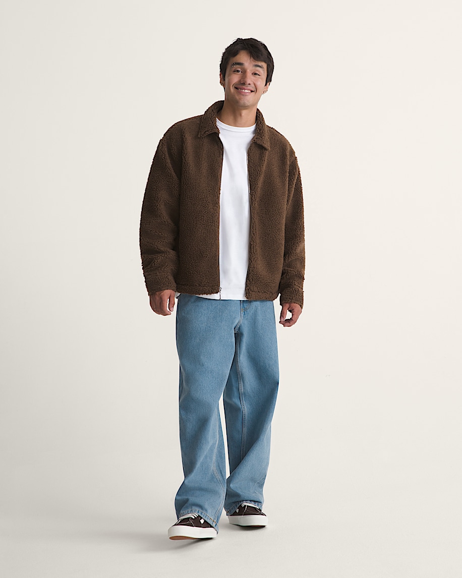 Yukon High Pile Jacket VANS Vintage Cocoa Brown ALT4