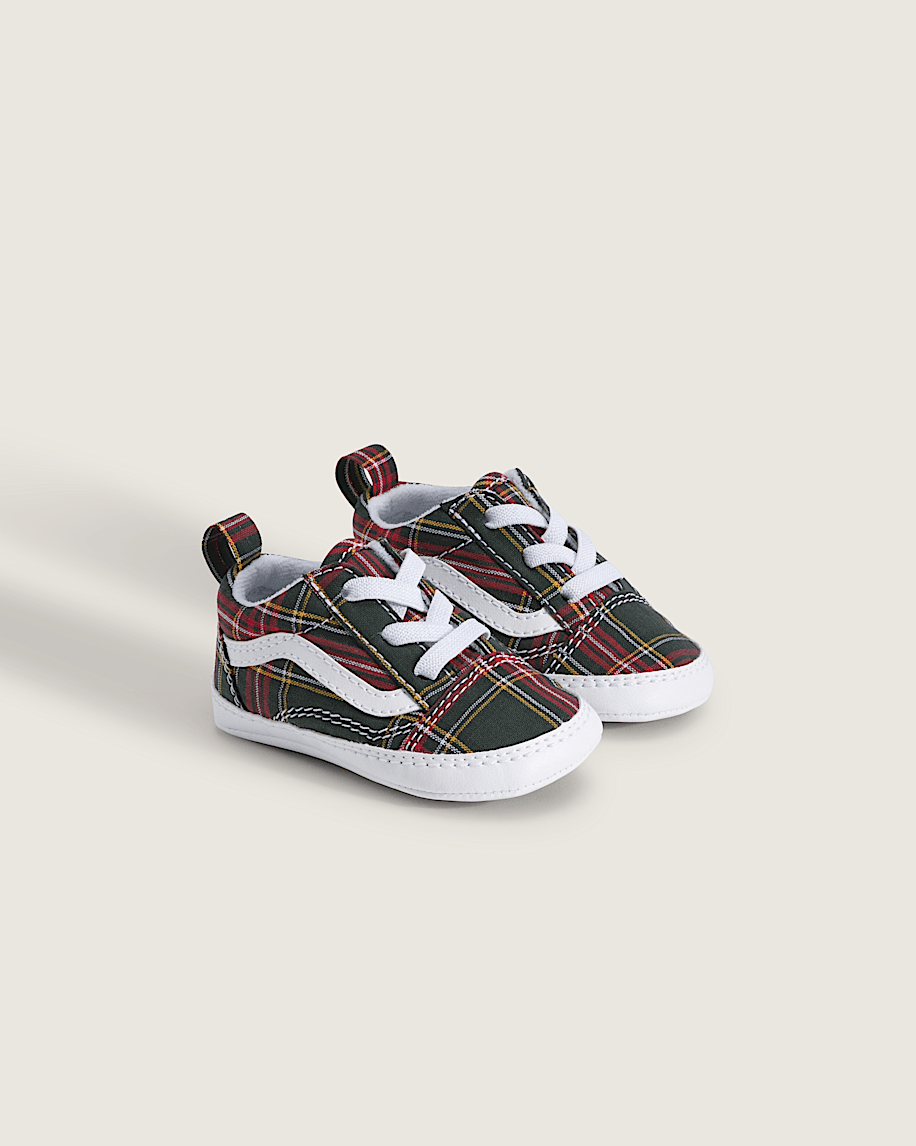 Infant Old Skool Crib Shoe VANS Oil Green ALT1
