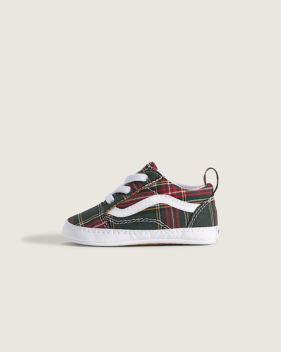 Infant Old Skool Crib Shoe VANS Oil Green HERO